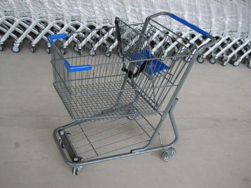 Chine Plein chariot à achats de dévoilement, fonctions de multiple de chariot à panier de supermarché fournisseur